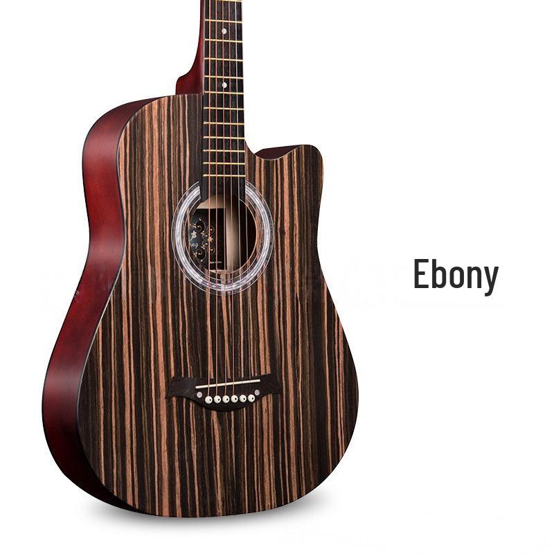 38-Inch Sapeli Rosewood Folk Beginner Guitar - Special Edition