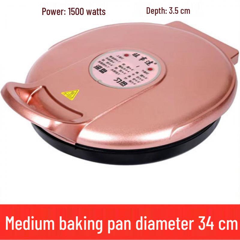 Large Multifunctional Double-Sided Electric Griddle with Deepened Design