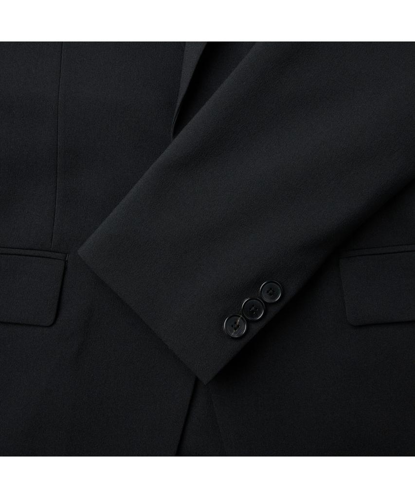 Customellow Black Regular Fit Setup Jacket C9Jam26401Bkx