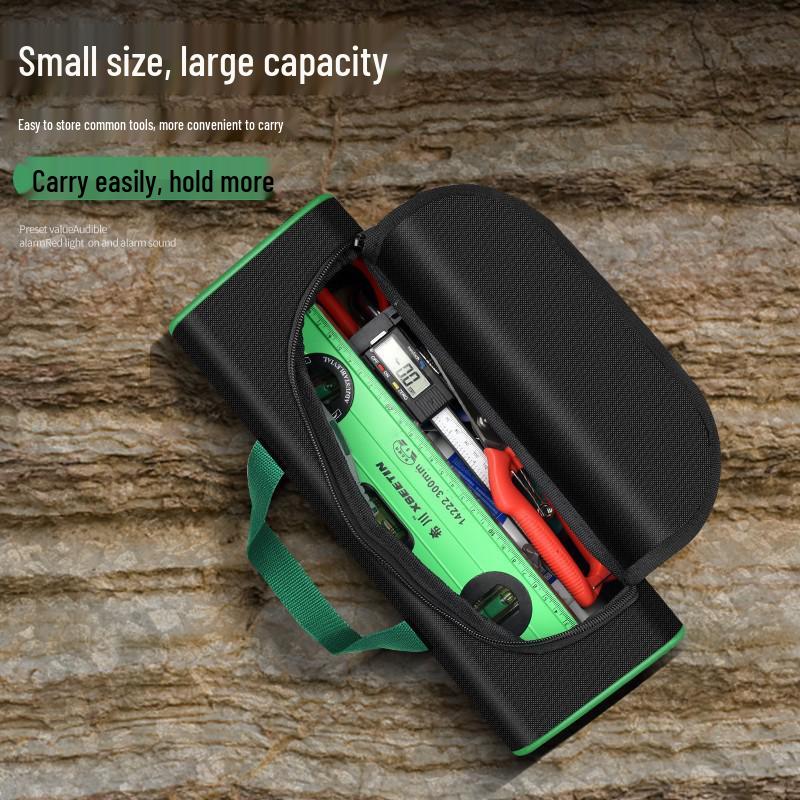Strapazierfähige wasserdichte Elektrikerwerkzeugtasche: Tragbar, Multifunktional, Verschleißfest, Verdicktes Segeltuch zur Aufbewahrung und Reparatur.
