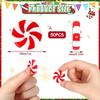 10/30pcs Candy Cane Christmas Decorations Red White Fake Peppermint Ornaments For Xmas Holiday Decor Party Favors Crafts Gift