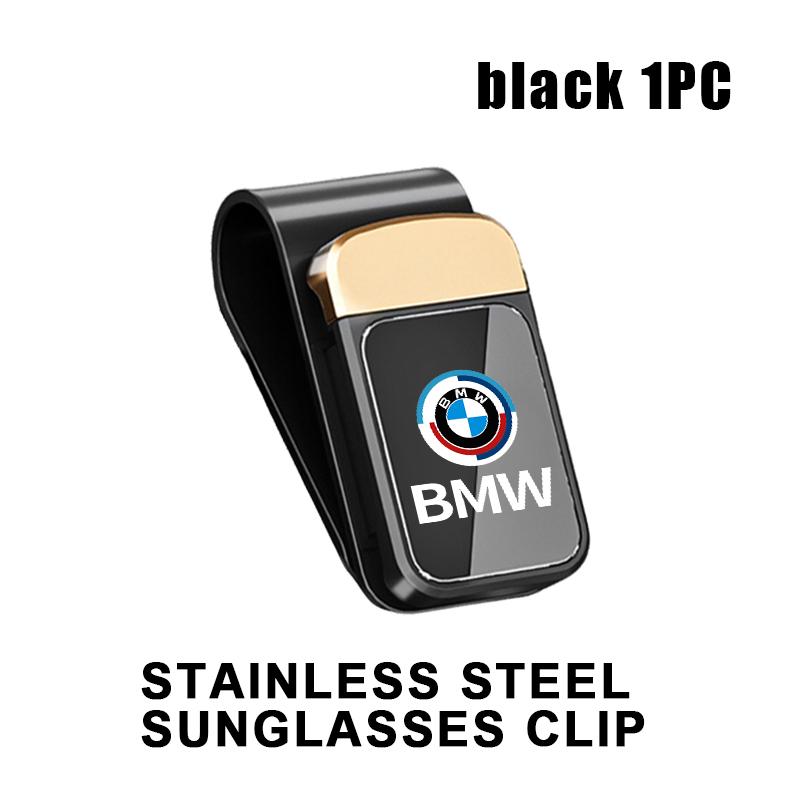 MLKB2 Car Sun Visor Sunglasses Holder Storage Glasses Clip Accessories For BMW M M2 M3 M4 M5 M6 E46 E90 E60 F30 E39 X1 X3 X4 X5