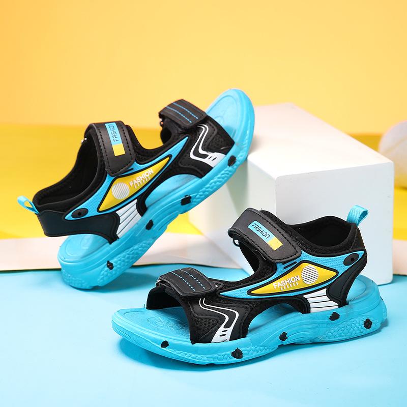 New Summer Sandals for Boys, Children's Beach Sandals, Medium and Large Sizes, Boys' Sandals, Children's Footwear
