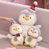 Soft Scarf Penguin Plush Toys PP Cotton Birthday Penguin Plush Doll  Kids Gifts