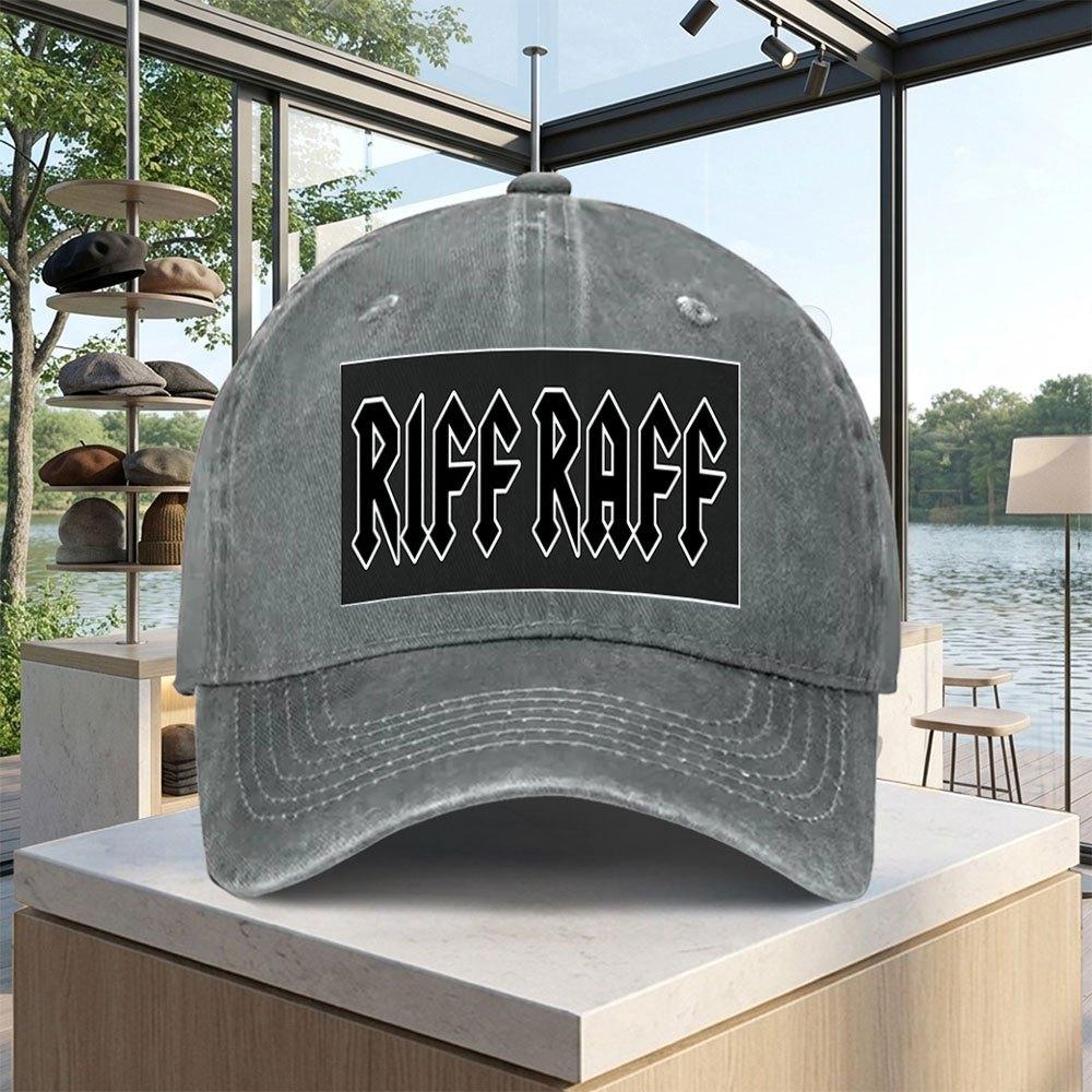 Riff Raff Unisex Baseball Cap For Golf Driving Fishing Outdoor Sports Adjustable Sporty Running Hat Hand Washable