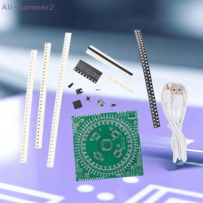 LQFP64 Lötübungs-Kit für Anfänger Flow-Light-Leiterplatte 5V Typ-C-Schnittstelle DIY Elektronik-Projektplatinen-Kit