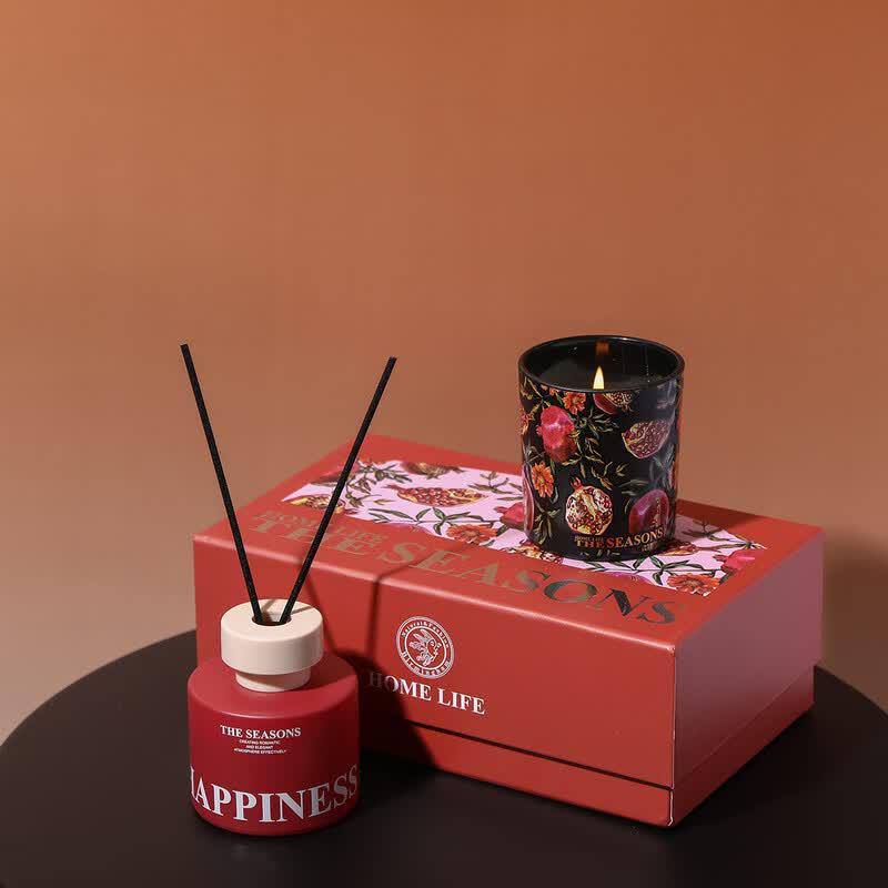 Ruijie Aroma Diffuser & Candle Gift Set