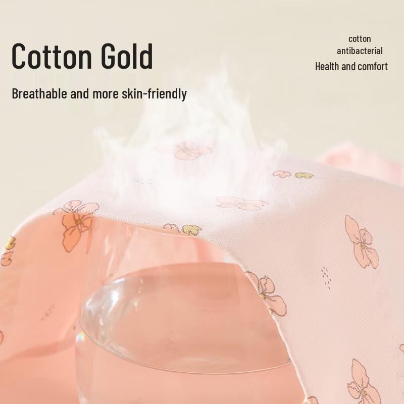 Cosmo Lady Women's Plus Size High-Waist Tummy Control Antibacterial Cotton Briefs 3-Pack