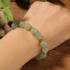 Elegant Green Aventurine Lucky Jade Bracelets Women Natural Stone 10mm Beads Bangles Summer Jewelry Stackable Girl Gift
