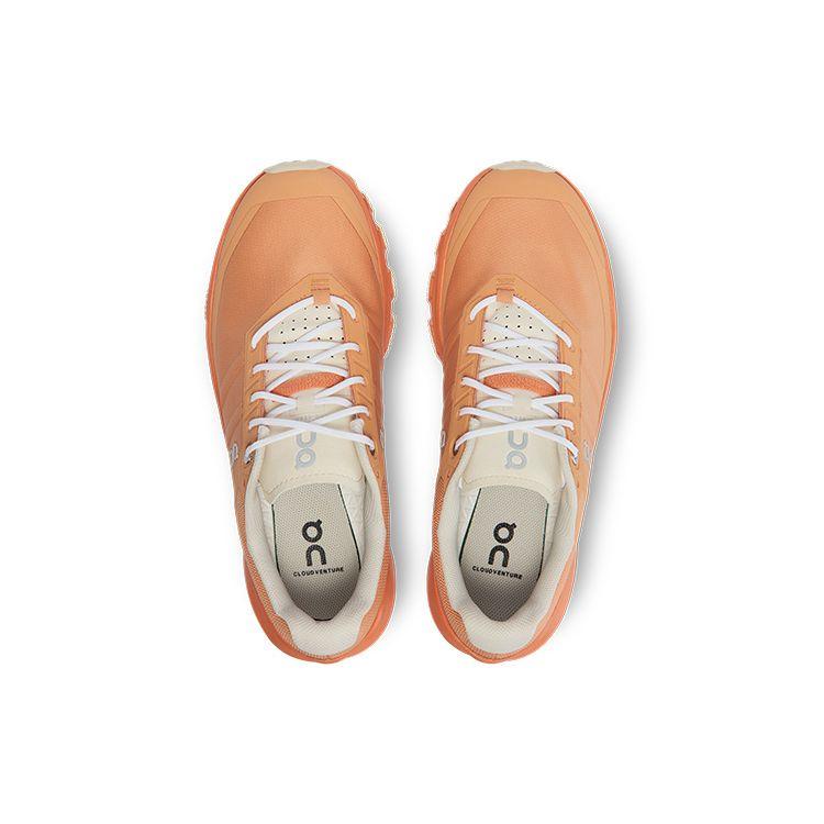 On Cloudventure Lightweight Fabric Low-Top Trail Running Shoes Women sneaker Orange Copper 32.98582