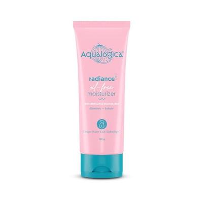 Aqualogica Radiance+ Oil-Free Moisturizer with Watermelon & Niacinamide for Deeply Nourished, Combination Skin, Oil-Free  -100g
