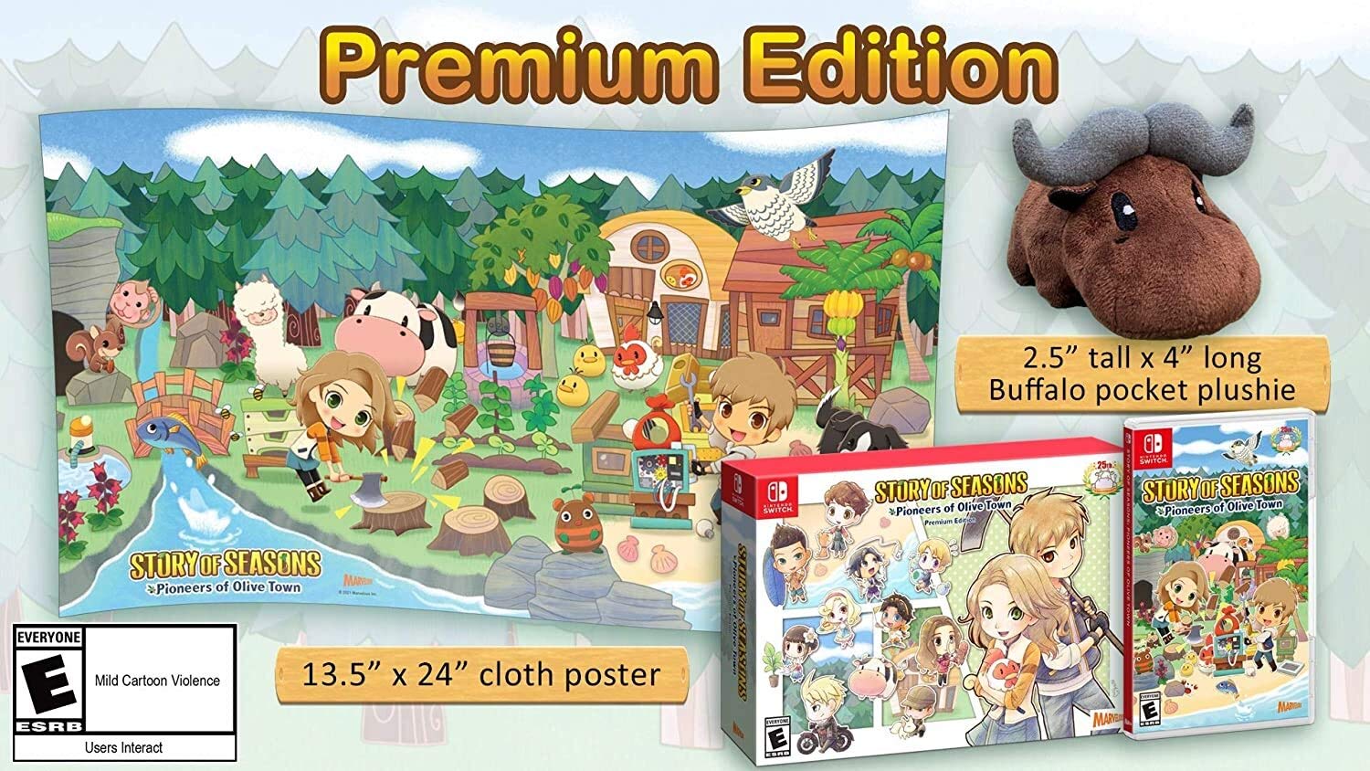 

STORY OF Pioneers of Olive Town Premium Edition for Nintendo Switch SEASONS -