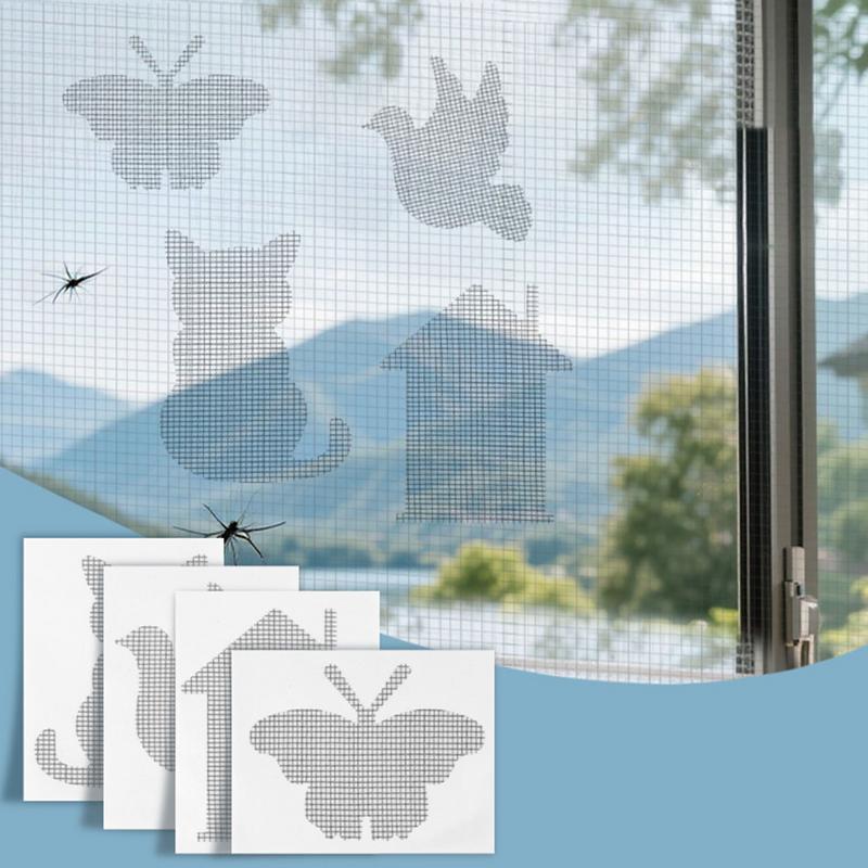 Window Screen Patch 40X Window Screen Tape Replacement Heavy-Duty Protector With Patterns For Screening Maintenance Tent Patio China Mainland