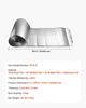 Double Reflective Insulation Roll, Double-Sided Aluminum Foil Radiant Barrier, 6mm 30.48 m x 1.22 m, Dual-Layer Air Bubble Heat Reflective Shield,