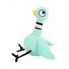 Mo Willems Pigeon Plush Don't Let The Pigeon Drive The Bus Big Eyed Chicken Blue Pigeon Soft Stuffed Animals Kids Birthday Gifts
