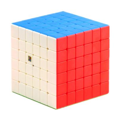 Meilong 6x6 magiczna kostka 66mm rozmiar bez naklejki 6x6x6 WCA konkurs nauka i zabawki edukacyjne dla dzieci prezent