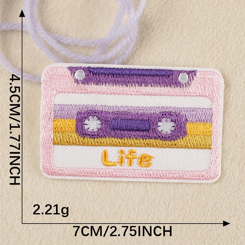 Regnbue Broderi Klistremerke Merke - Kles Tilbehør Patch