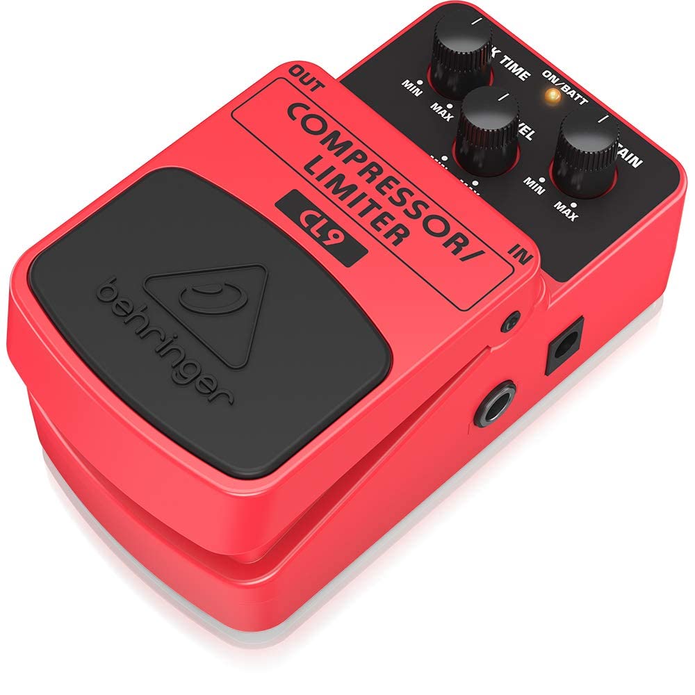 Behringer CL9 CompressorLimiter Guitar Effect Pedal, Orange