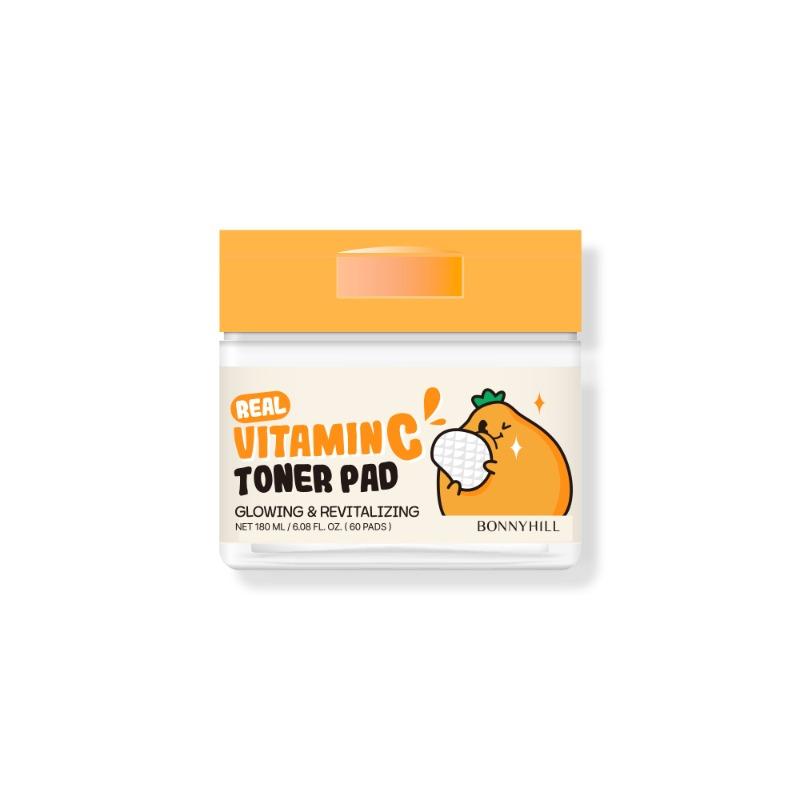 

Bonnyhill Real Vitamin C Brightening Toner Pad (180ML)