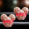 Car Perfume Mouse Air Conditioner Mouthpiece Fashion Classic Rhinestones