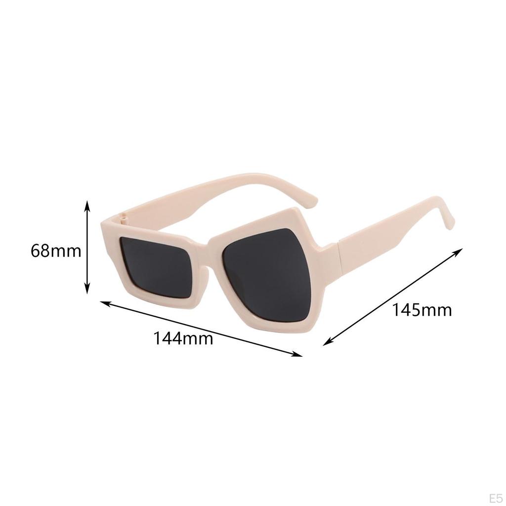 Funny Sunglasses Eyeglasses Eyewear Lightweight Versatile Irregular Stylish for Beach