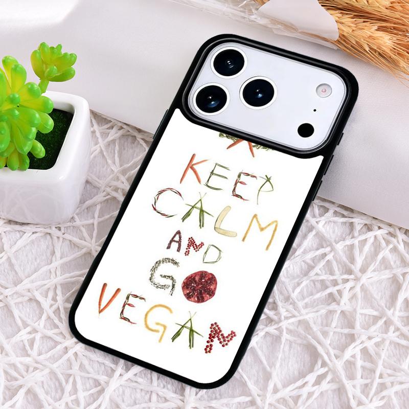 Proud Vegan life quote phrase Shockproof Phone Case for iPhone 17 Air 16e 15 11 12 14 13 Pro Max Cover Coque