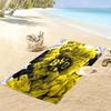 Dortmund Glory: Yellow Black Spirit beach towel Outdoor camping Portable for travel seaside swim Absorbent bath towel beach Outdoor picnic beach mat