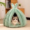 Four Seasons Universal Warm Semi-closed Pumpkin Warm Cat Nest Removable and Washable Plush Pet Nest