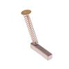 2Pcs High Quality 4.5*5*22.6 Motor Copper Carbon Brush Motor Collector Ring Graphite Diy Accessories