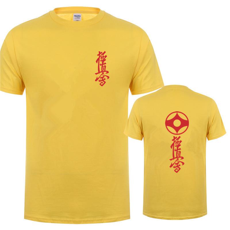 Summer Kyokushin Karate T Shirts Cool Printed Unisexs Short Sleeve Cotton Japan Karate Tshirt Unisex Funny Tee Shirt Ot602