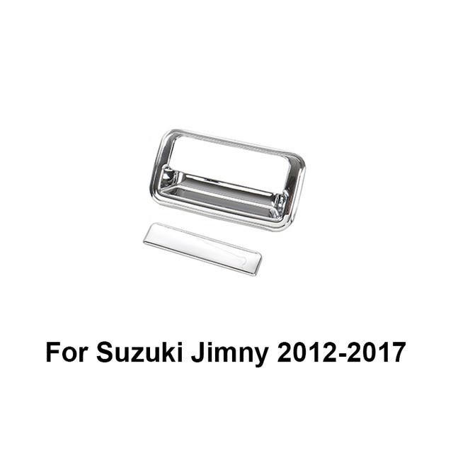 Car Exterior Front Side Door Rear Tail Door Handle Bowl Decoration Cover Stickers for Suzuki Jimny 2007-2017 Car Styling
