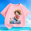 Newly Released Printed Cartoon Character for Boys and Girls Childrens Roundneck Summer Shortsleeved Shirt
