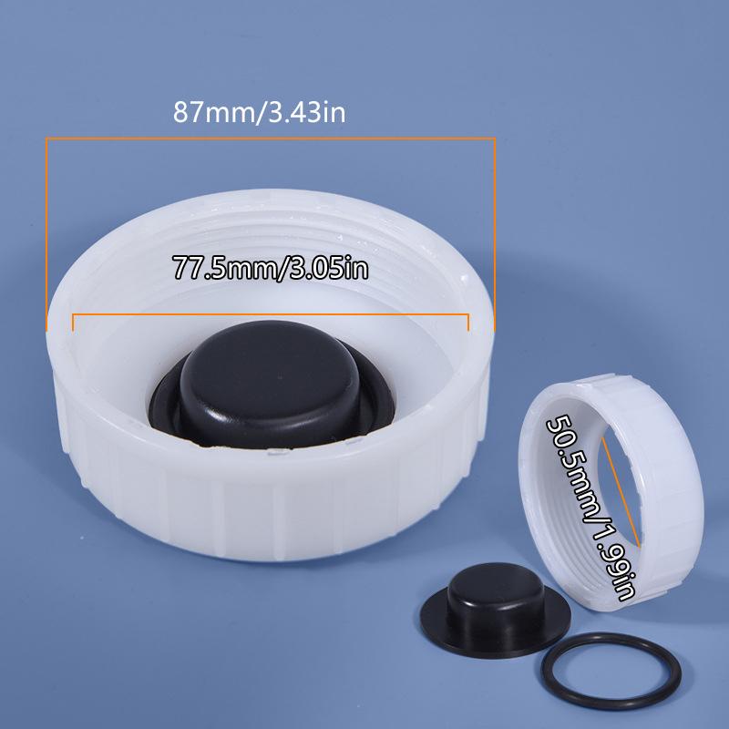 1 Pc Plastic IBC Lid For Water Liquid Storage Tank Fitting Red Black White Adaptor Cover Cap Compatible