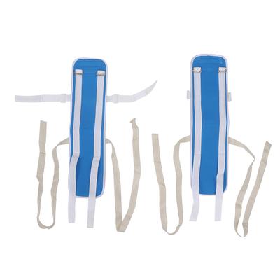2Pcs Knee Restraining Strap Bed Belt AntiFall Safe Bed Restraints for Elderly Legs