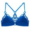 French Underwear Women's Sexy Mesh Embroidery No Steel Rim Beautiful Back Bra Big Bust Small Bust Large Size Bra Bra