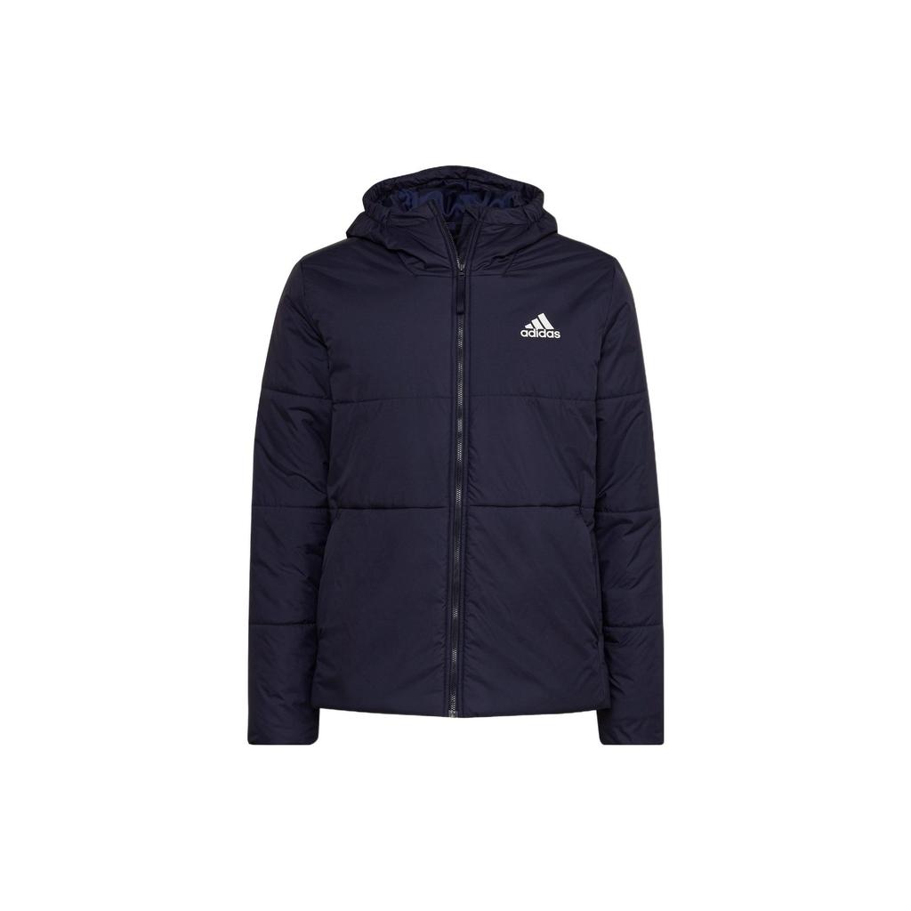Adidas Puffer Jackets Men's Dark Blue Hooded Moderate Other HG6270