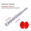 Extended Rotary Hammer Drill Bit for Concrete, Stone, and Brick