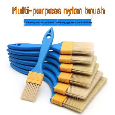 Industrial Nylon Long Bristle Brush Set - Durable Cleaning and Dust Removal Tool with Non-Shedding Hard Bristles