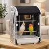Practical Warm Bird Cage Cover Thicken Quilted Windproof Cover Waterproof Universal Cold-Proof Cover Breeding Season