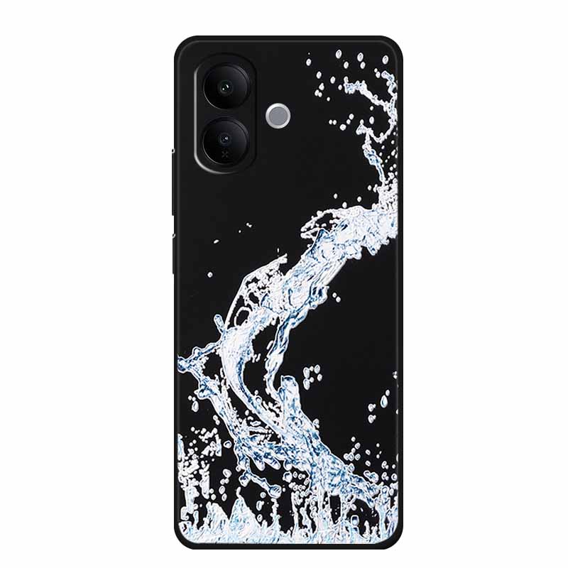 3D Embossed Case For Vivo V60 lite V2530 Phone Case Shockproof Silicone Soft Coque For Vivo V60 lite 2025 Back Cover Case Funda