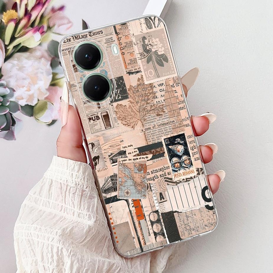 For Xiaomi Poco X7 Pro 5G Case Stylish Painted Cover Clear Silicone Phone Case For Xiaomi Poco X7 PocoX7 Pro X7Pro 5G Soft Shell