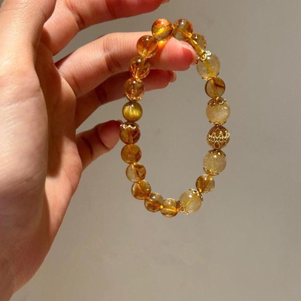 Ancient Five-way God of Wealth Bracelet, Five-color Multi-treasure Fragrant Gray Glazed Couple, Lao Qin Same Bracelet Bracelet Gift