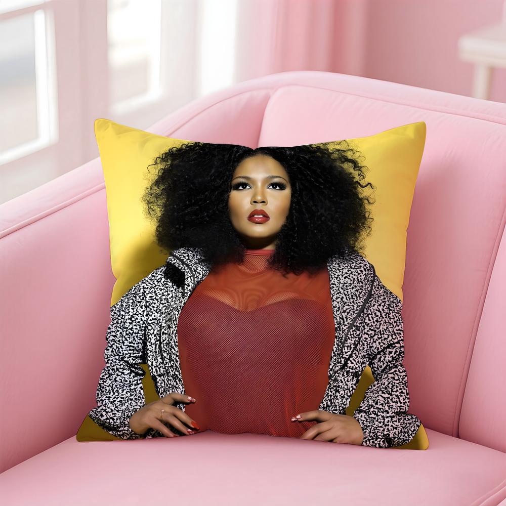 L-Lizzos Singer Hot Cushion Cover Comfortable Reversible Pillow Cover Ideal For Car Sofa Bedroom & Beyond