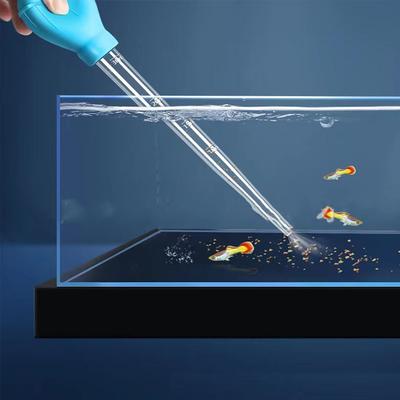 28cm/45cm Aquarium Siphon Verlängerungsrohre Fischbecken Staubsauger Fischbecken Wasserwechselwerkzeug Reinigungszubehör