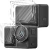 Tempered Glass Camera Screen Protectors for DJI Osmo Action 3 4 5 Pro Lens Cover 9H Full Coverage Anti-scratch Protective Films