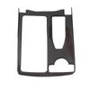 Carbon Fiber Center Console Water Cup Holder Trim Cover for W204 2005‑2012