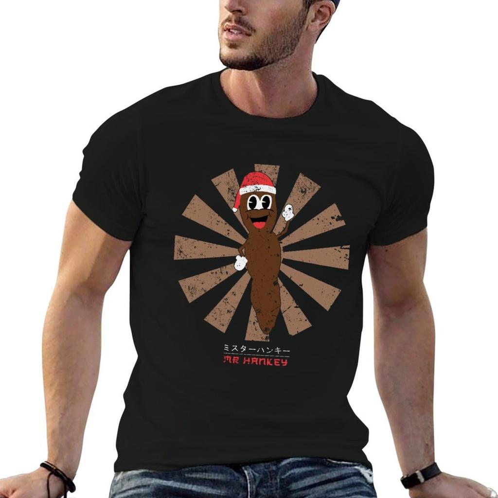 Mr Hankey The Christmas Poo Retro Japanese Tshirt Anime T Shirts For Unisex T Shirts For Unisex Graphic Vintage Tshirt