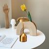Minimalist Metal Decorative Lamp LED Night Light Ambient Lamp Rechargeable Touch-Control Table Lamp For Restaurants Bars Hotels