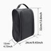 3-in-1 Portable Golf Shoe Bag - Lightweight Oxford Fabric Carrier with Ventilation for Football/Tennis Shoes, Dustproof