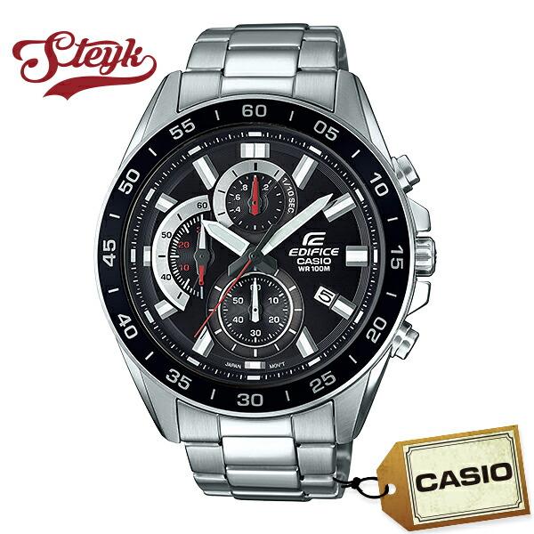 CASIO EFV-550D-1A Casio Watch Analog EDIFICE Men s Silver Black Casual